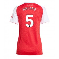 Camiseta Arsenal Piero Hincapie #5 Primera Equipación para mujer 2025-26 manga corta